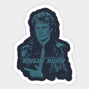 David Hasselhoff - Knight Rider (1982) Sticker